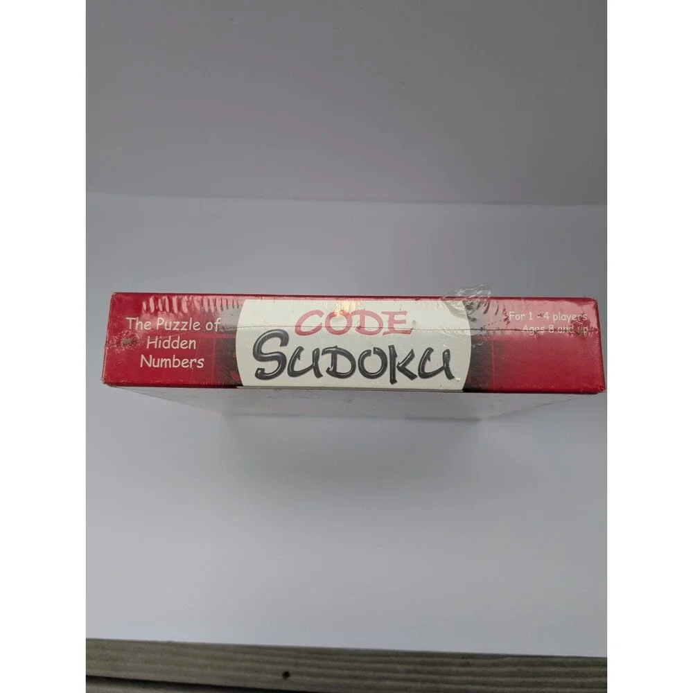 Code Sudoku Board Game by Pressman 2006 New 1-4 Players Puzzle